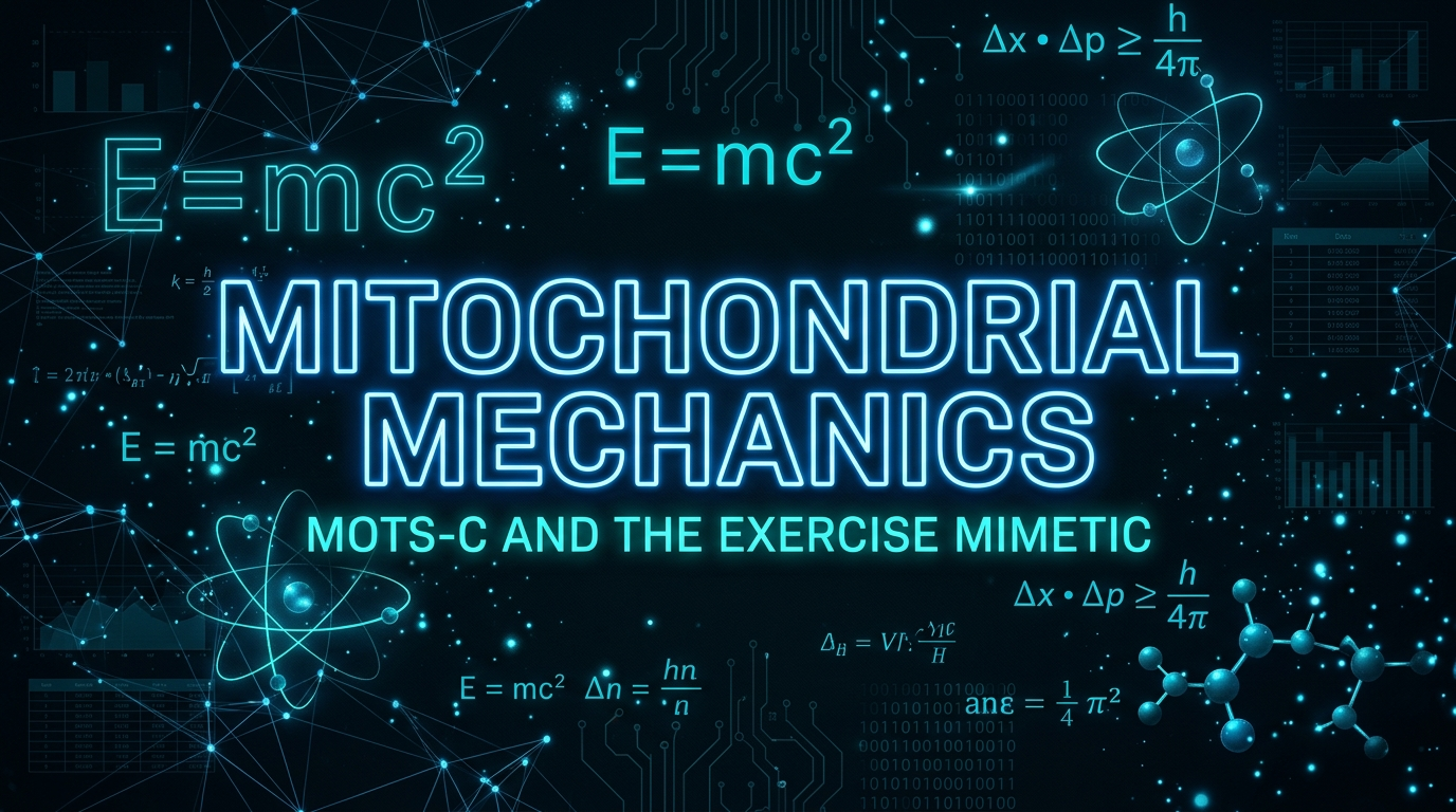 Mitochondrial Mechanics: MOTS-c and the Exercise Mimetic ⚡🧬